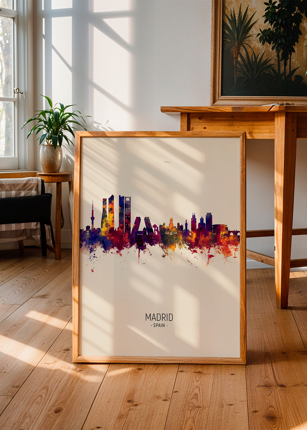 Madrid Skyline en beige