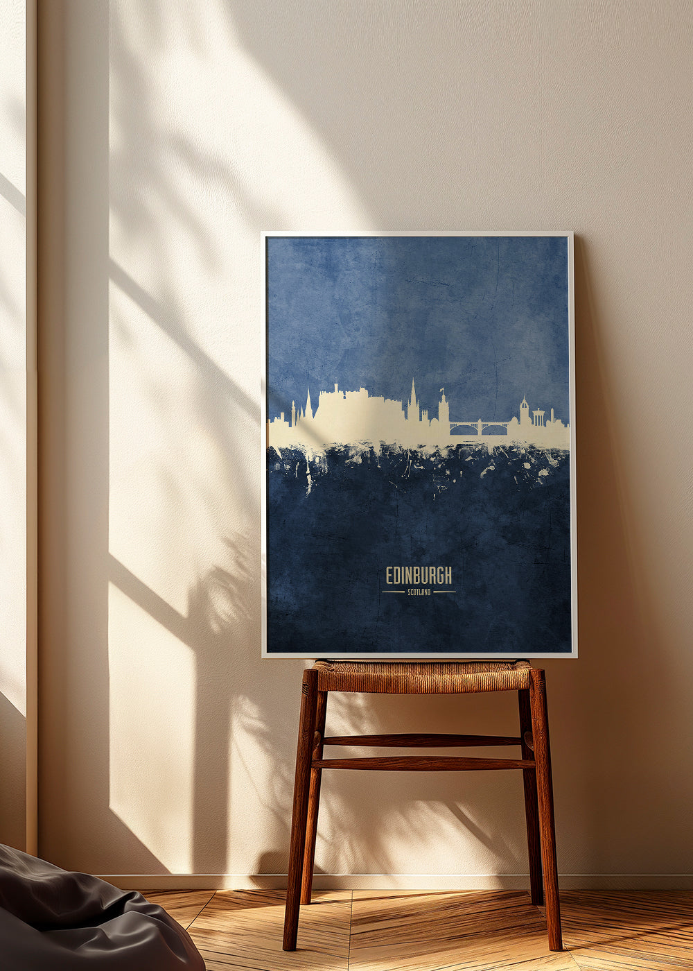 Edinburgh Skyline Azul