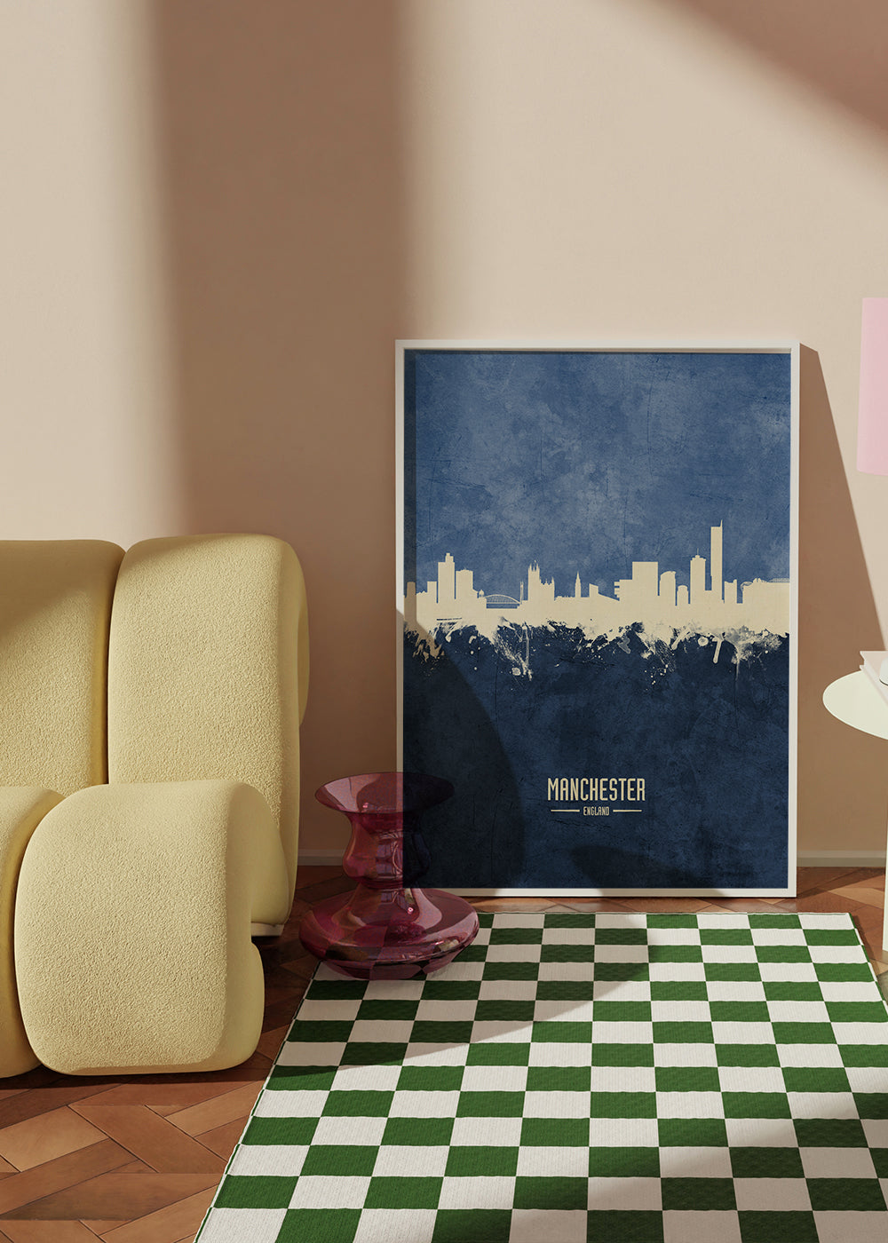Manchester Skyline Azul