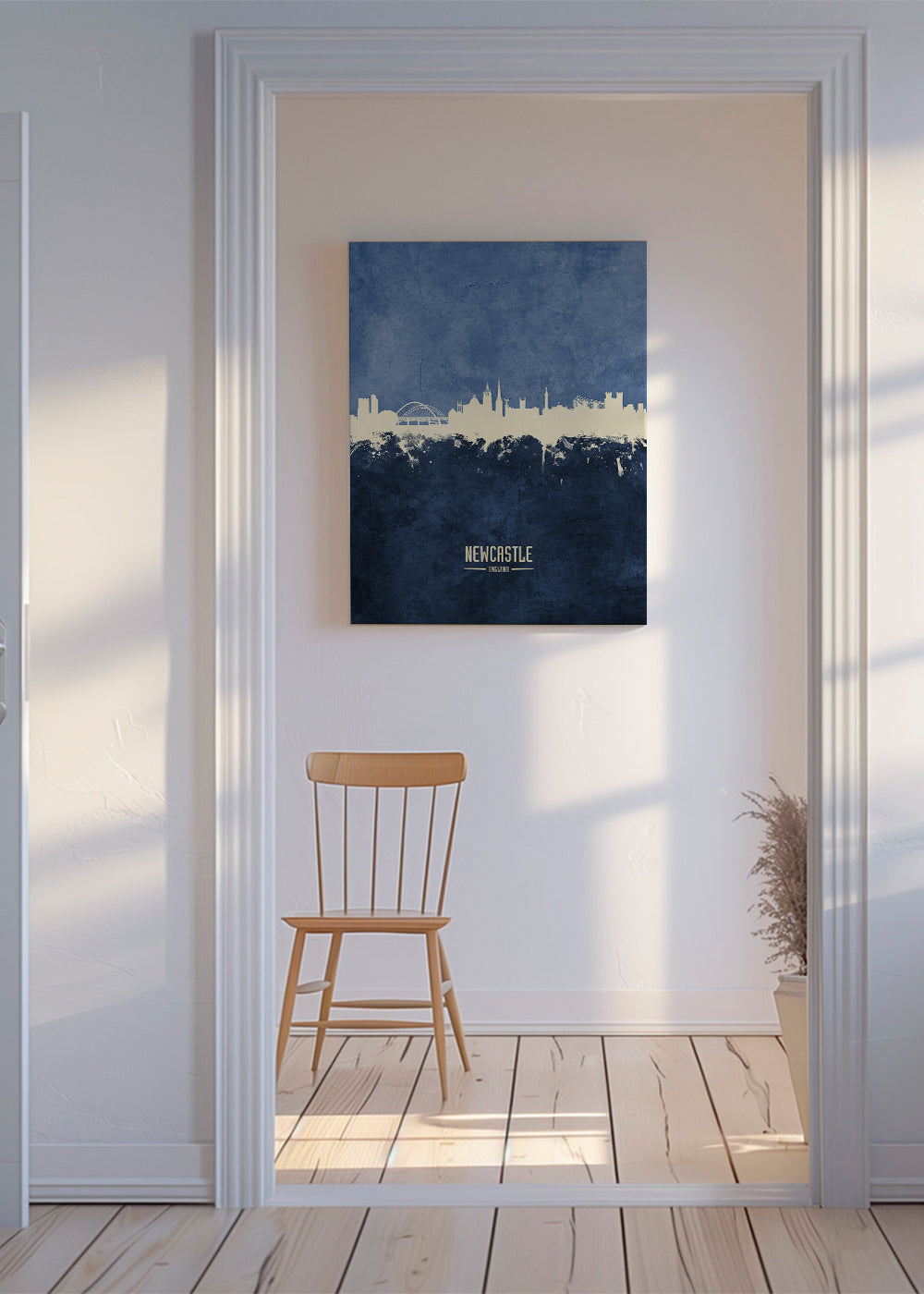 Newcastle Skyline Azul