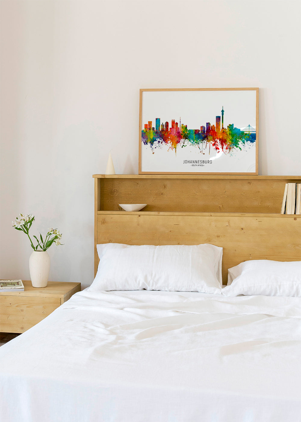 Johannesburg Skyline multicolor