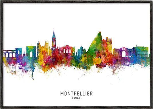 Montpellier Skyline multicolor