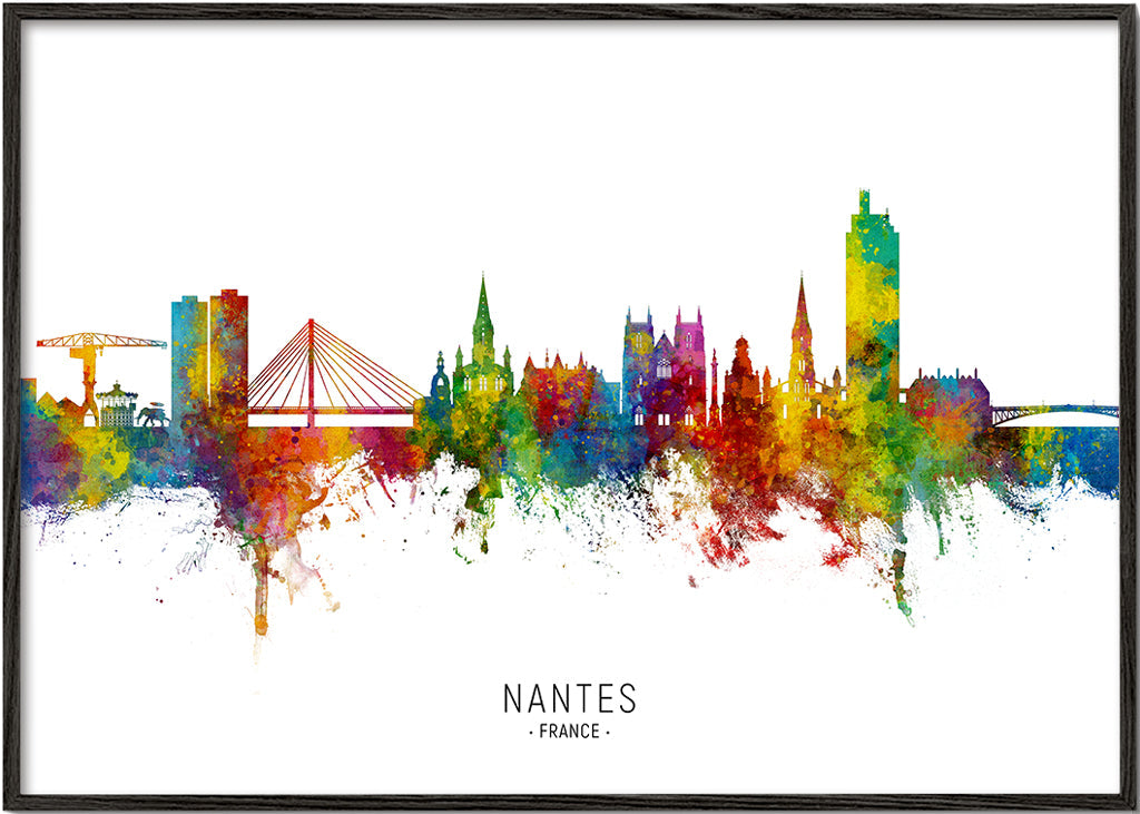 Nantes Skyline multicolor
