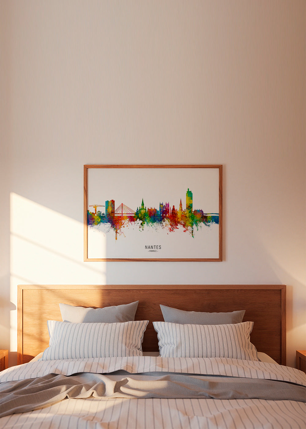 Nantes Skyline multicolor