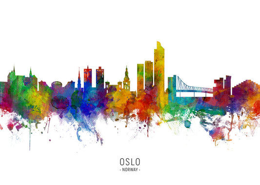 Oslo Skyline multicolor