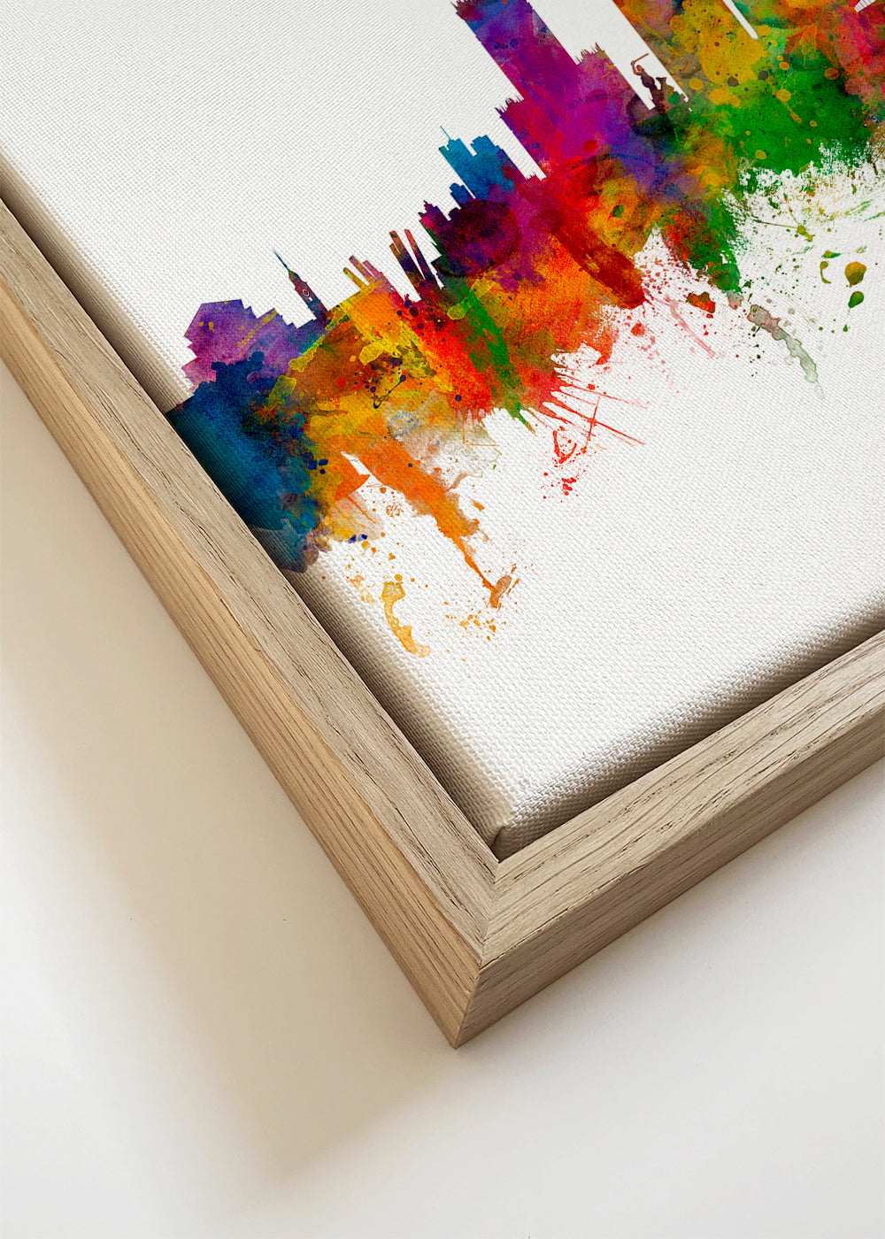 Warsaw Skyline multicolor