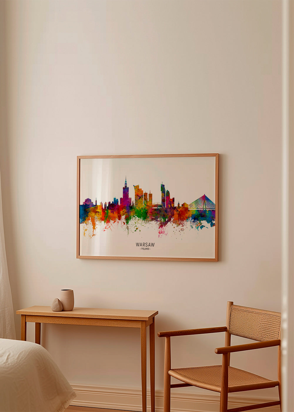 Warsaw Skyline multicolor