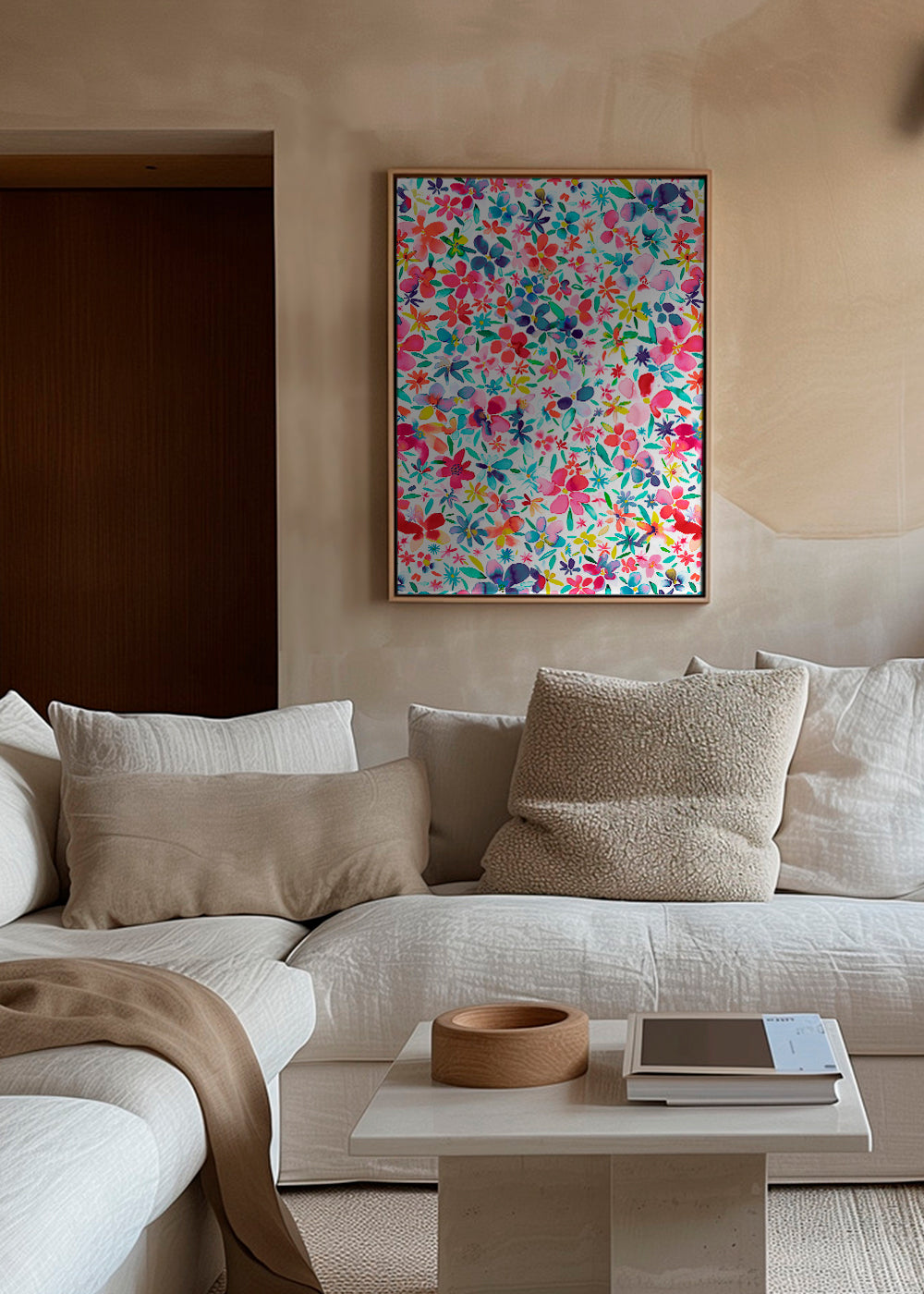 Colorful Flowers and Petals