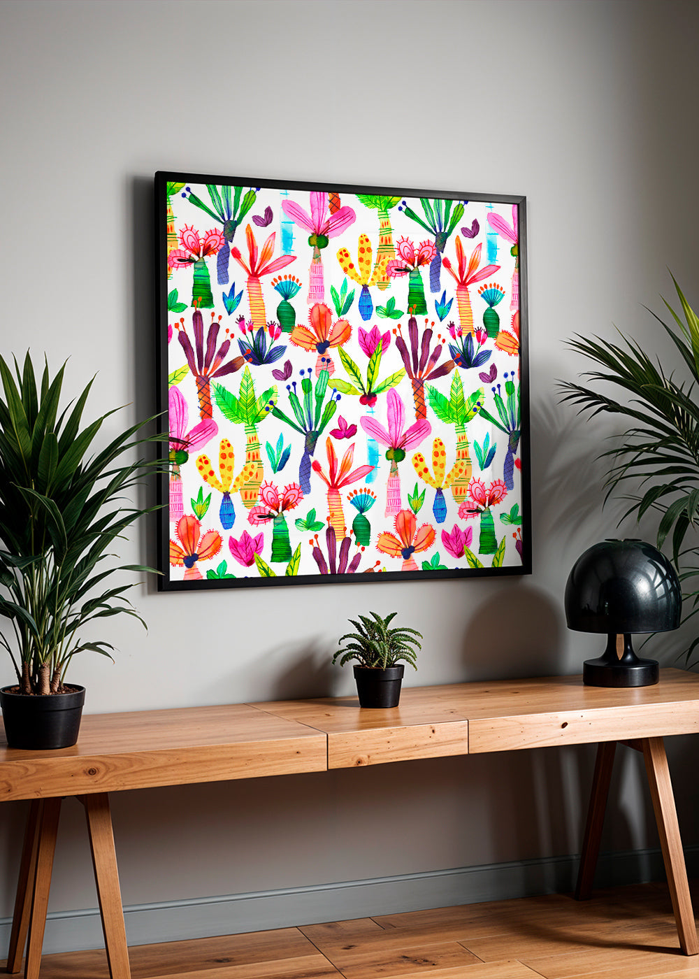 Palms Garden Cuadrado