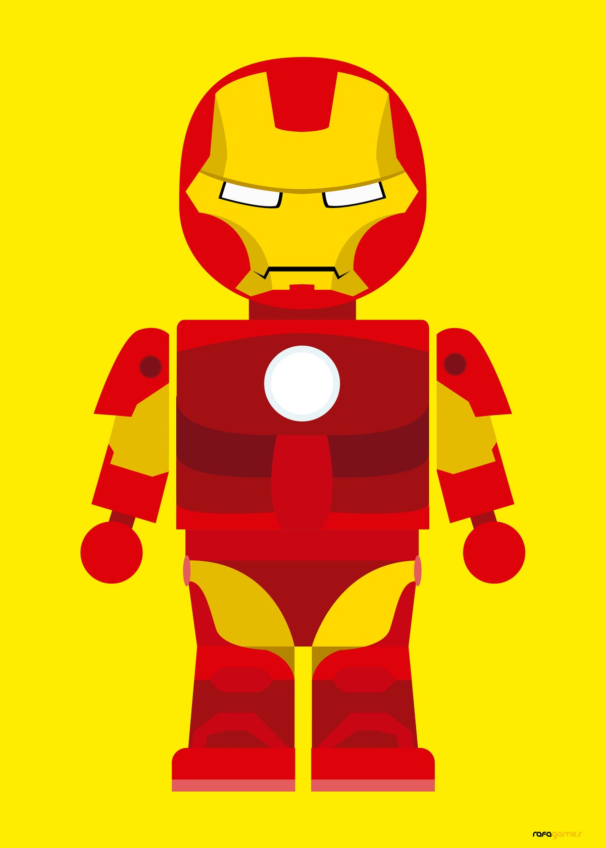 Toy Ironman - Unframed art print