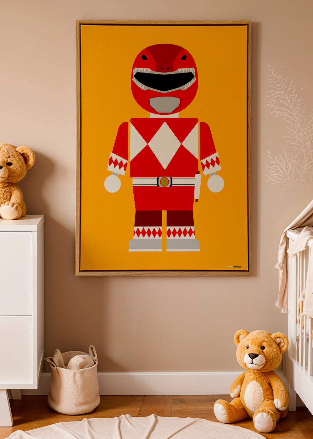 Toy Power Ranger Red