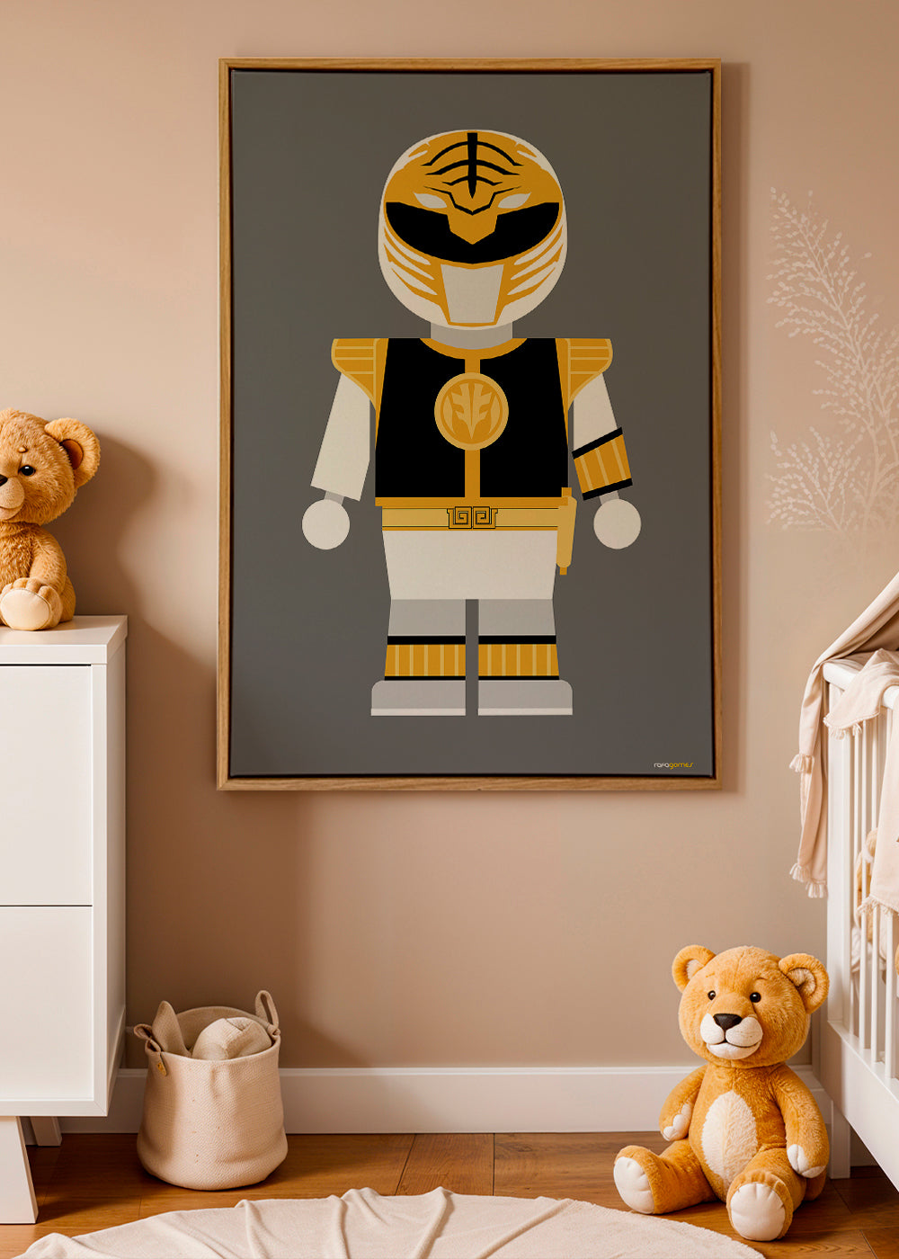 Toy Power Ranger White