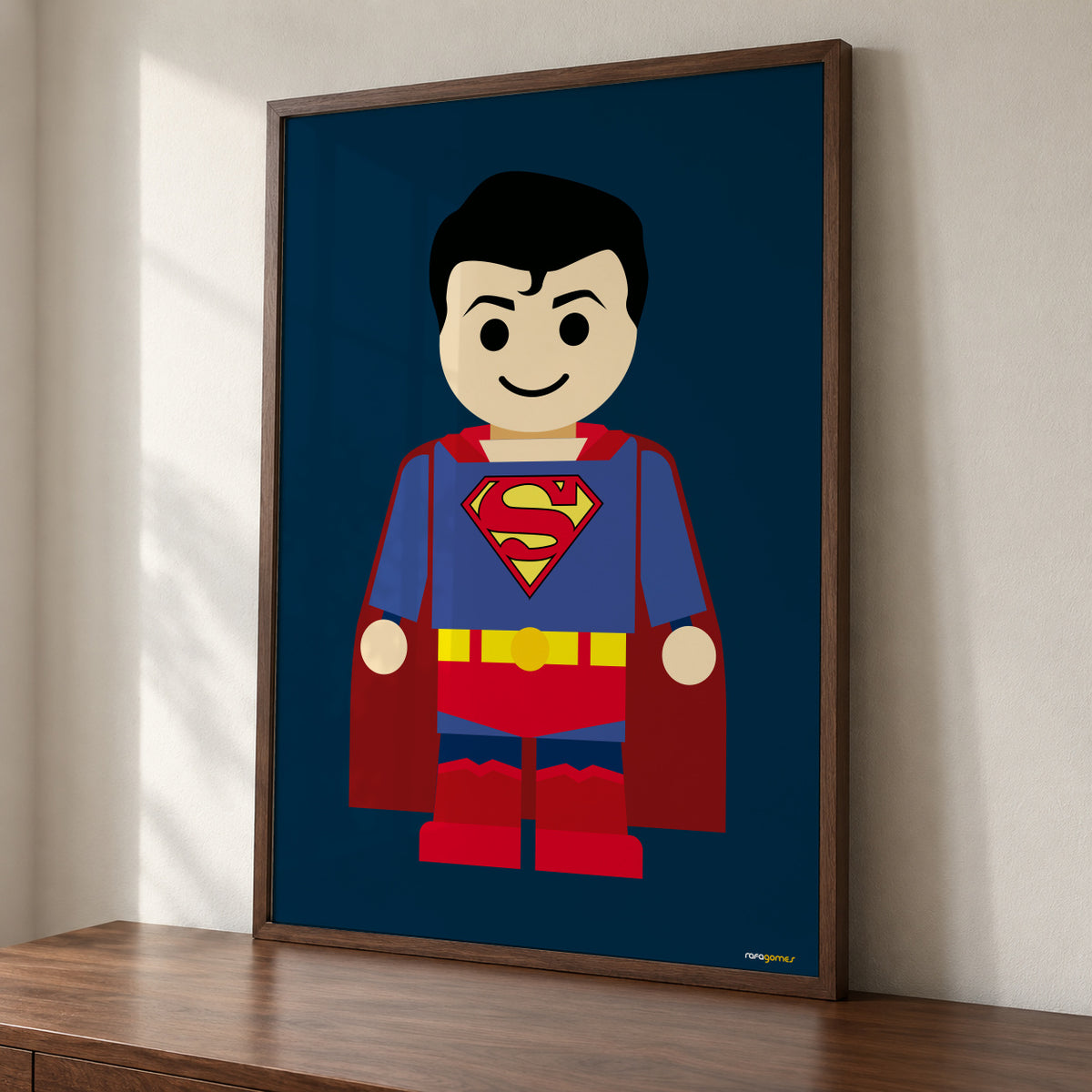 Toy Superman - Framed poster detail