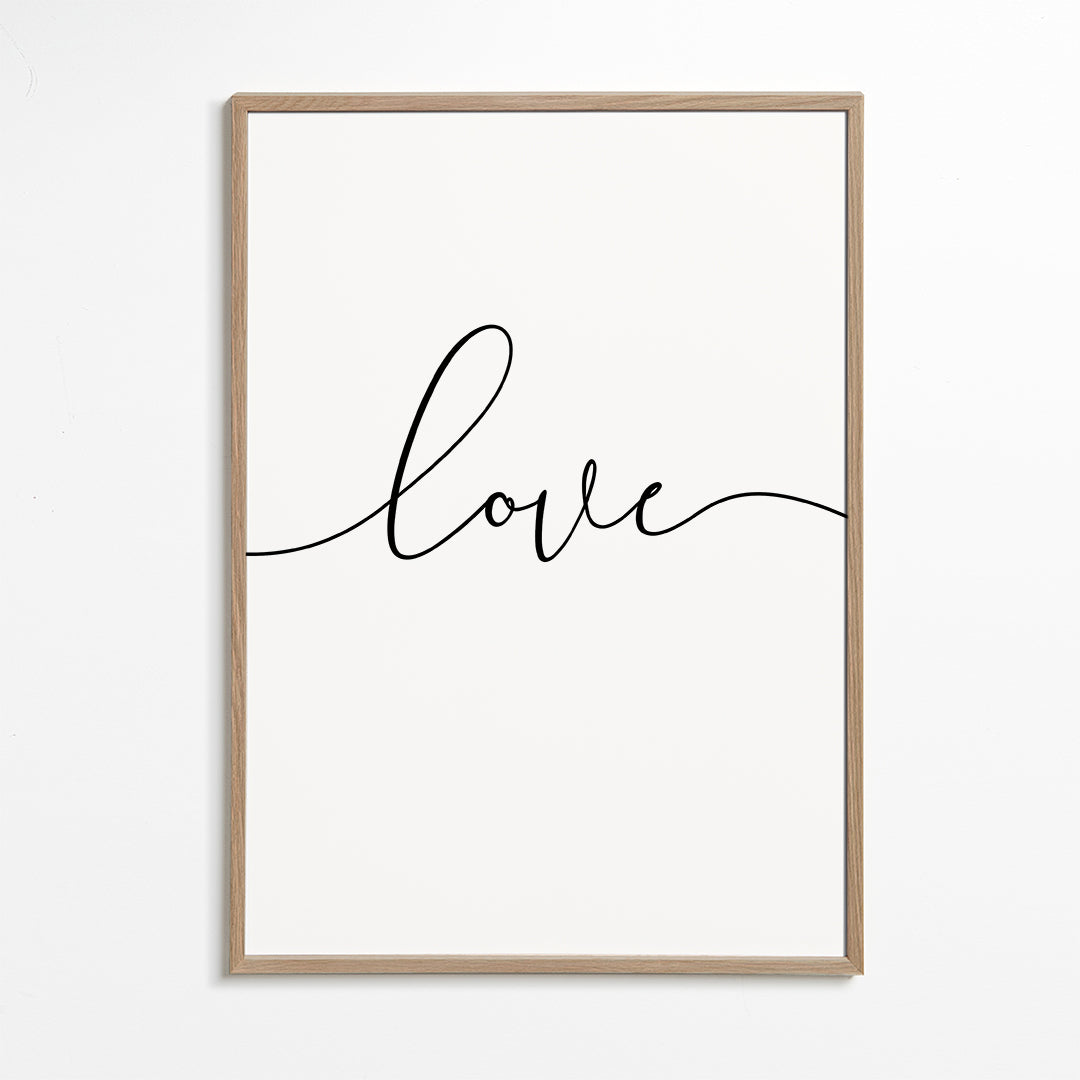 Love wins 1/2 - Black and white