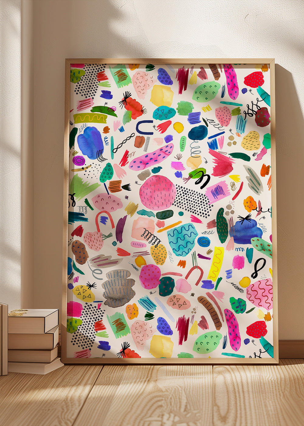 Abstract Scribbles Multi 2