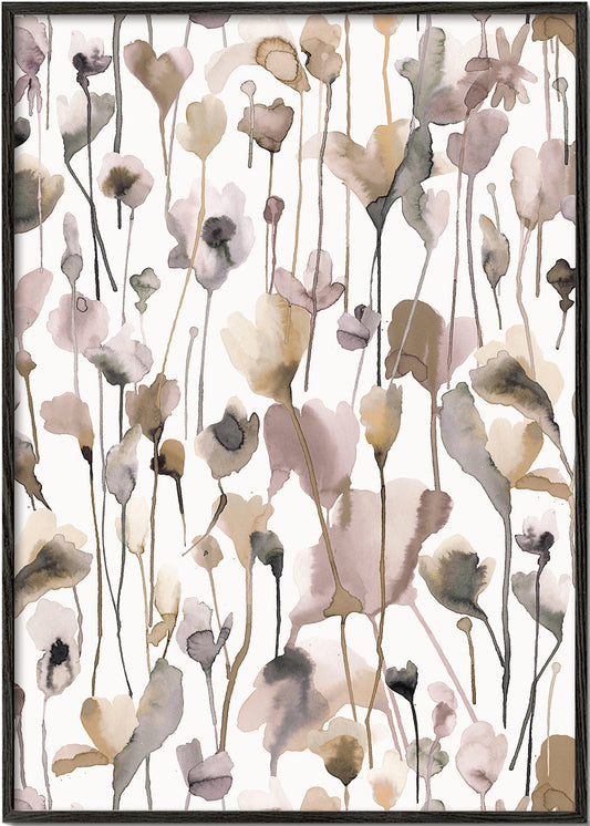 Wild Rustic Flowers Neutral