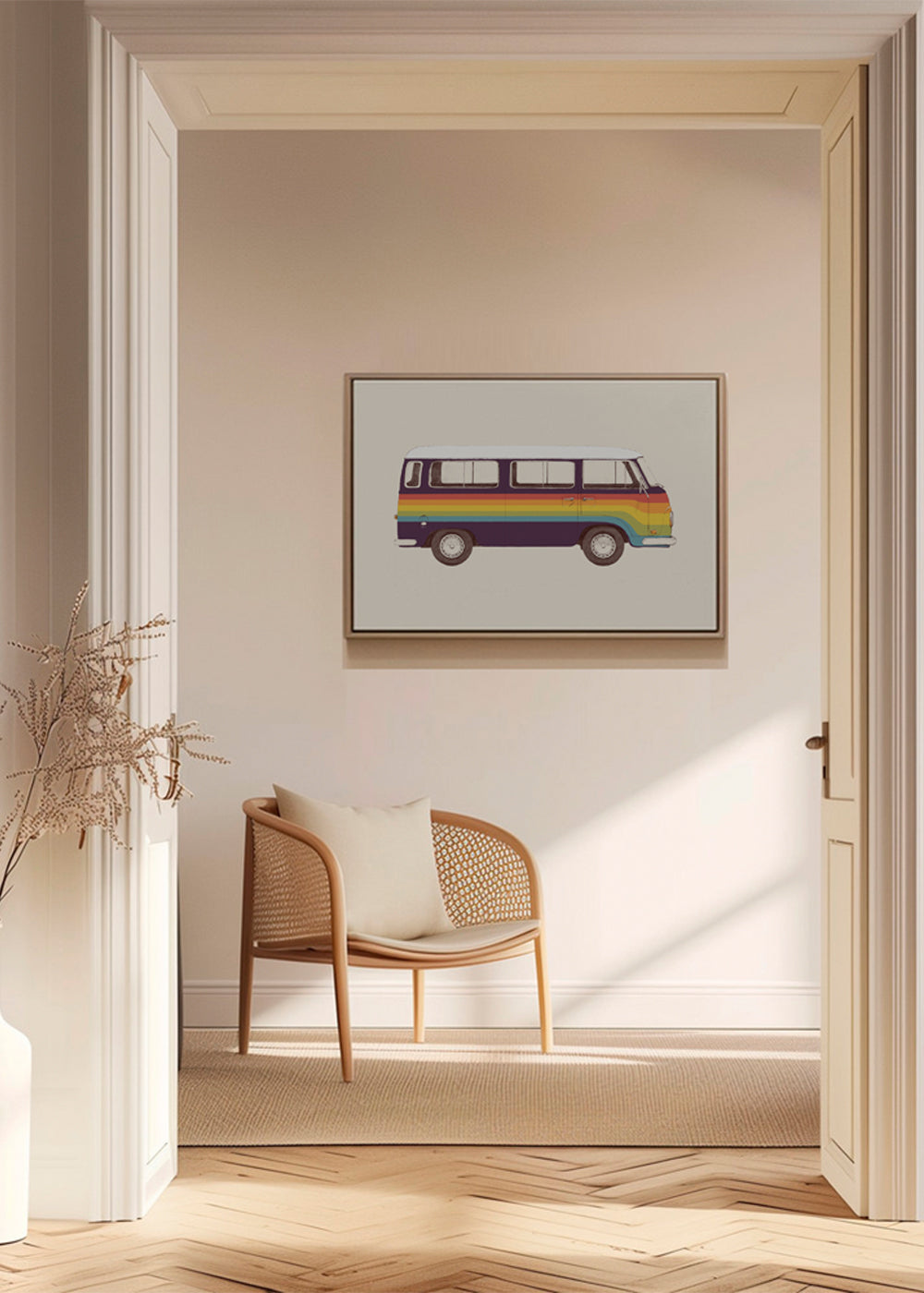 Rainbow Van