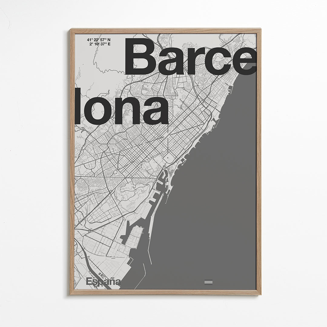 Barcelona - Minimal Map