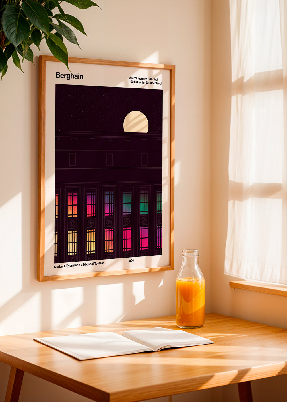 Cuadro de ciudades con fachada iluminada – Product3
