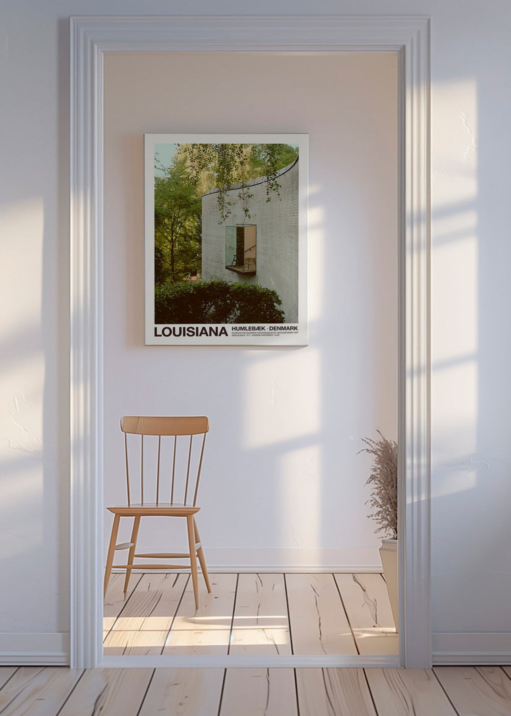 Fotografía de arquitectura curva con ventana saliente – Canvas