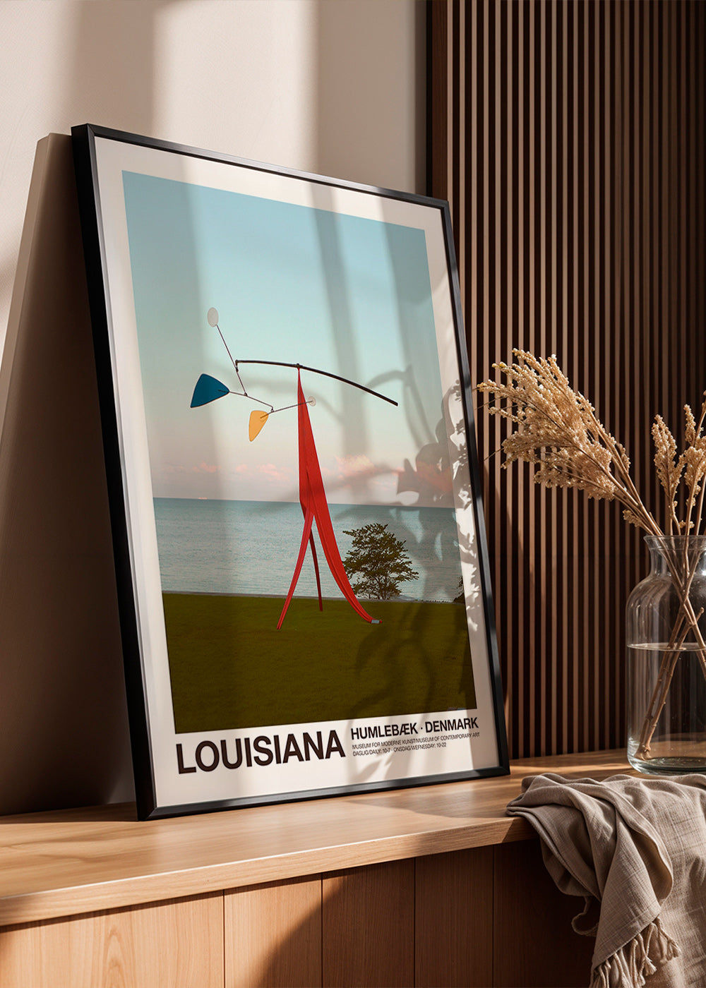 Cuadro de ciudades Louisiana con móvil escultórico – Product2