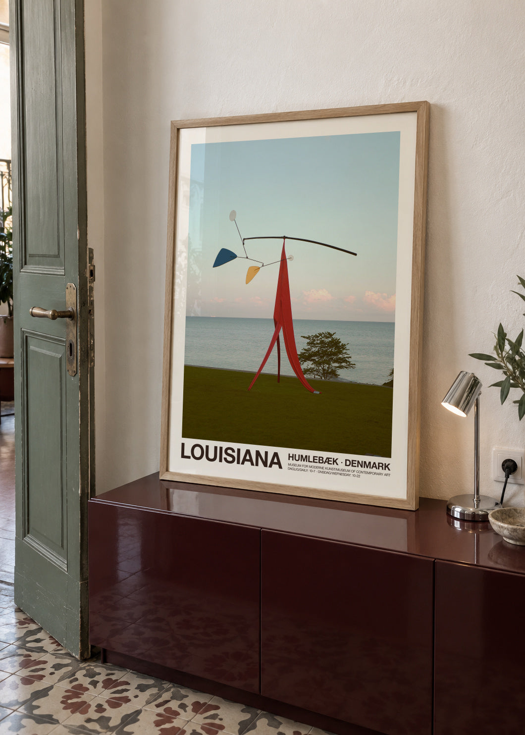 Louisiana - Stabile Mobile - Framed poster in an interior