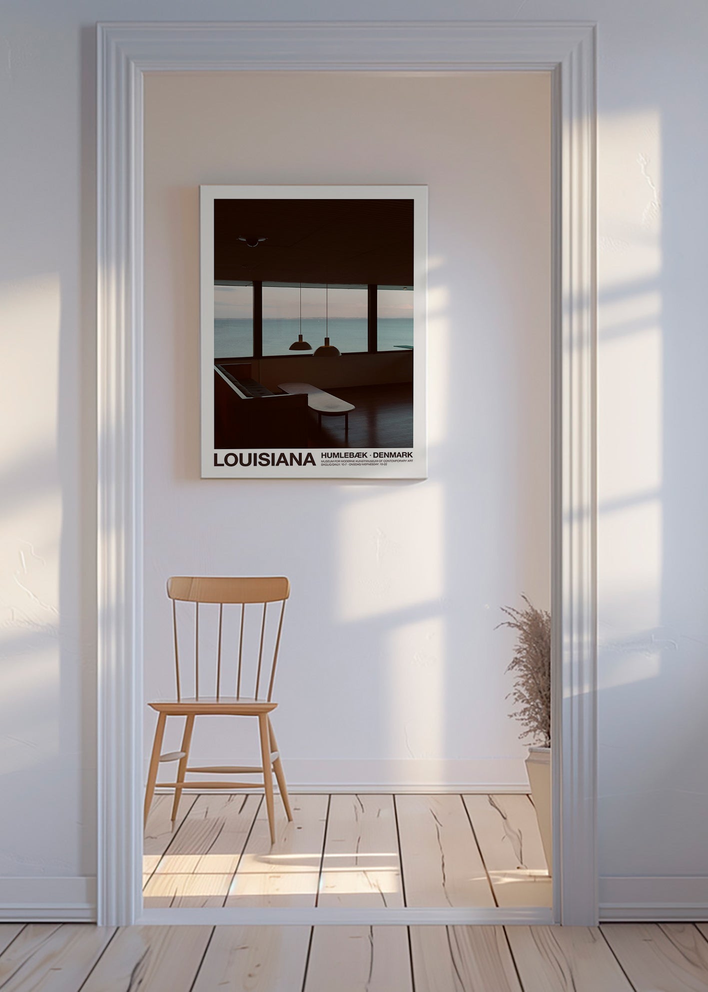 Cuadro de ciudades con vista desde sala – Canvas