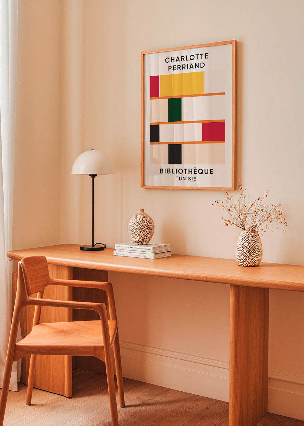 Cuadro geométrico estantería color block – Product1