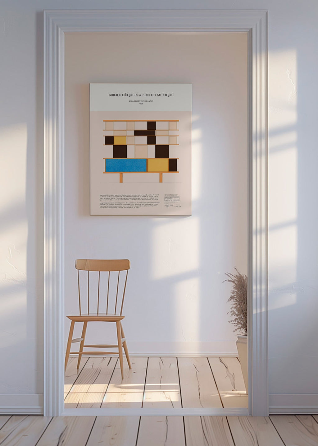 Ilustración estantería modular de 1955 – Canvas