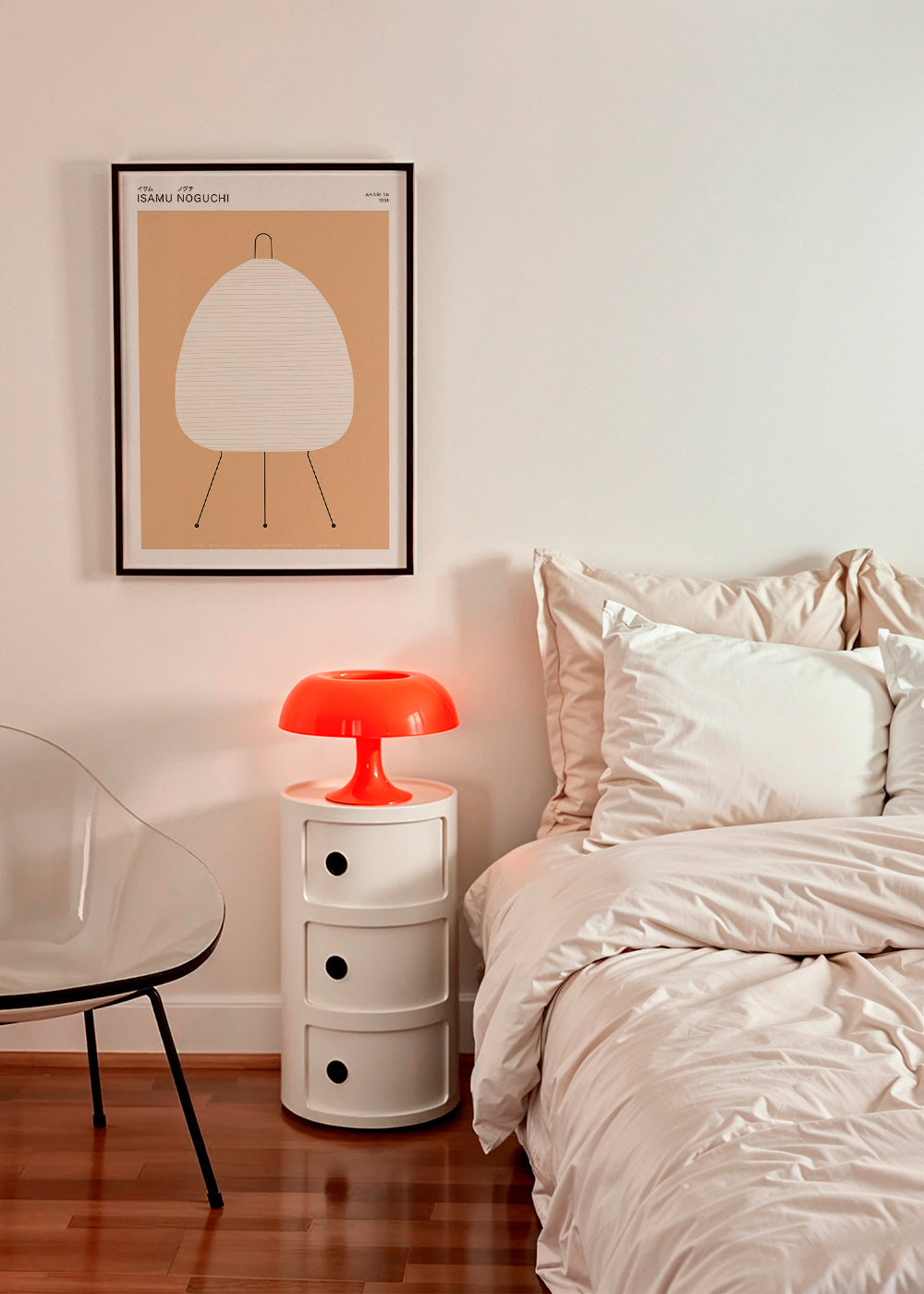 Cuadro minimalista Noguchi lámpara Akari – Product2
