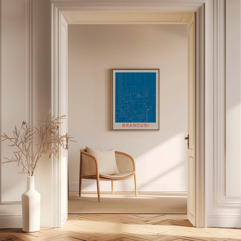 Ilustración geométrica Brancusi – Canvas2