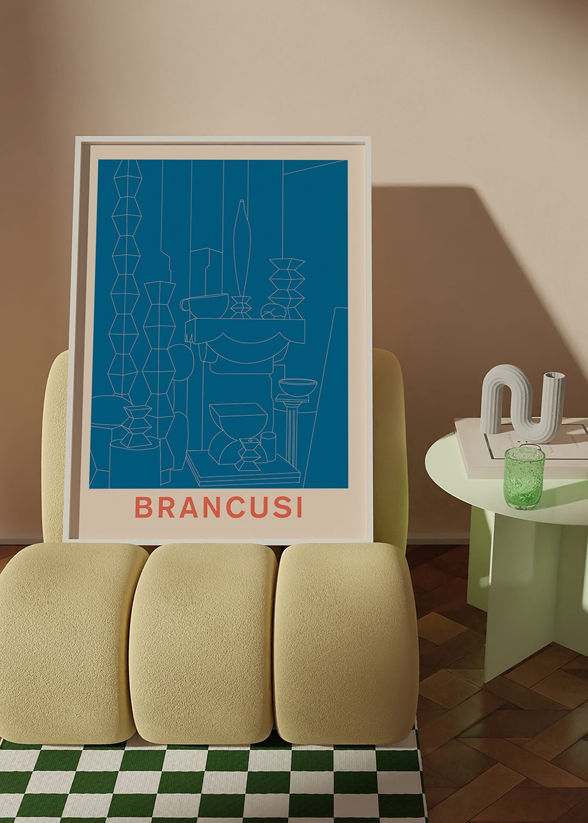 Ilustración geométrica Brancusi – Product1