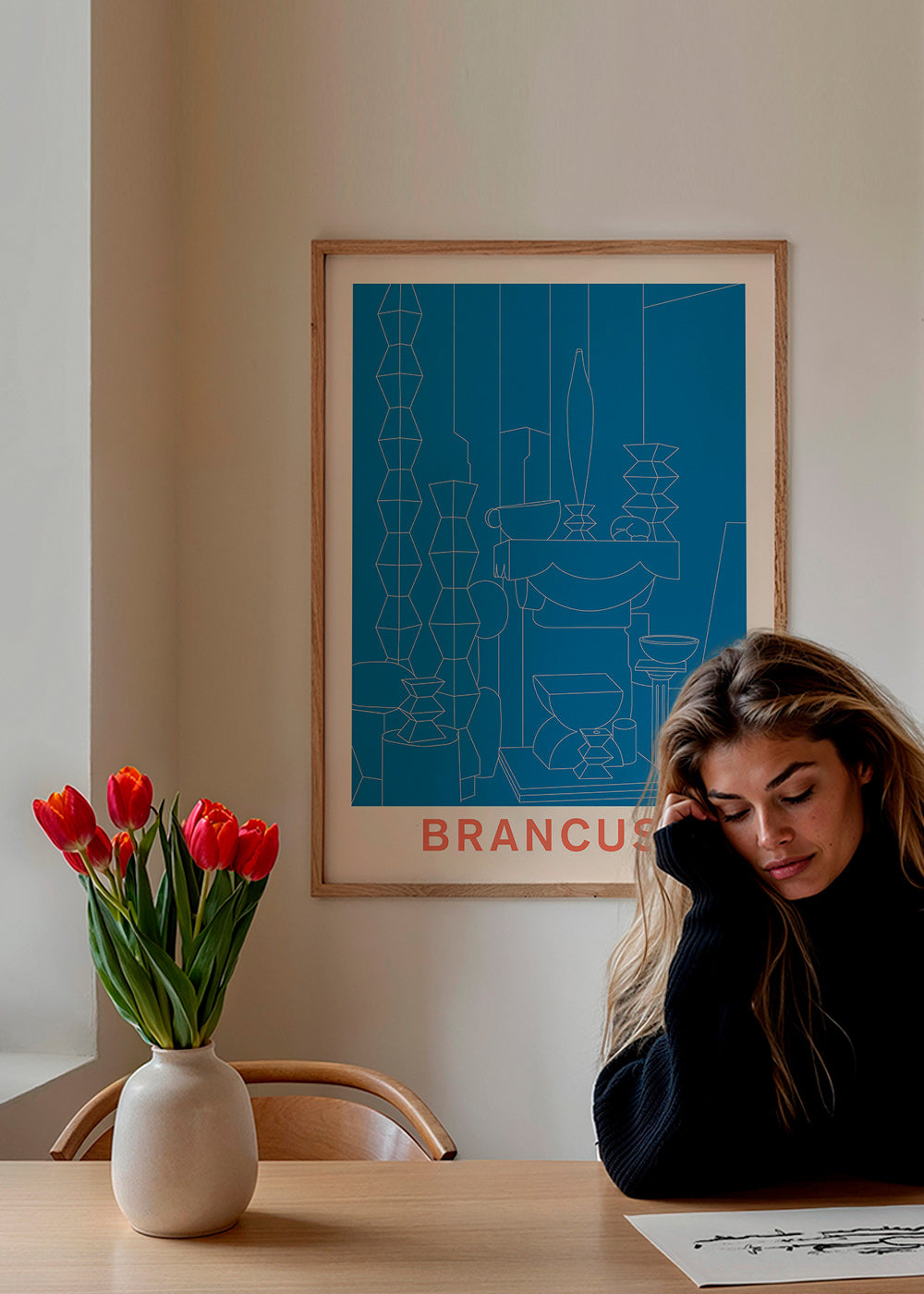Ilustración geométrica Brancusi – Product2