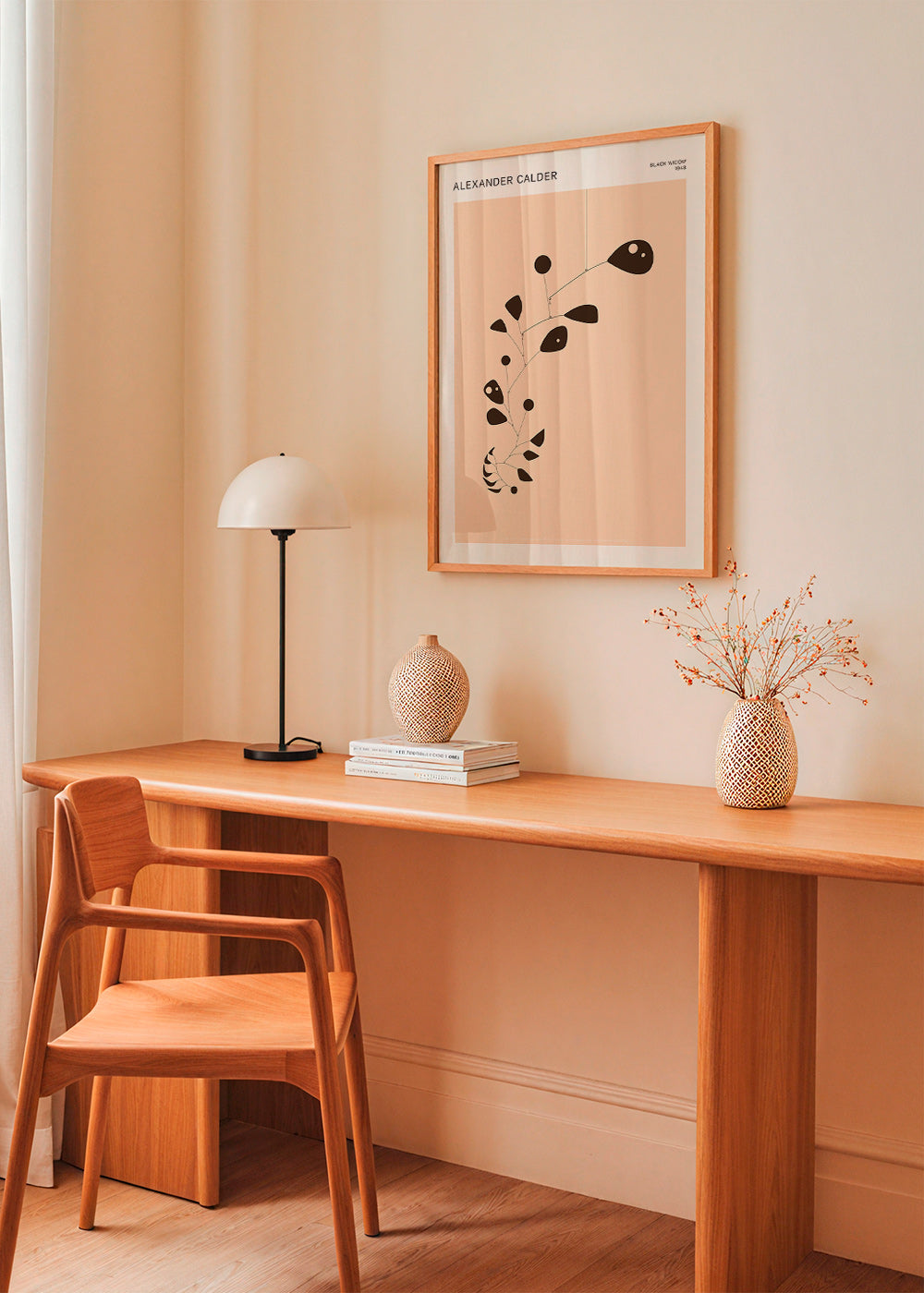 Lámina botánica Calder con móvil orgánico – Product1