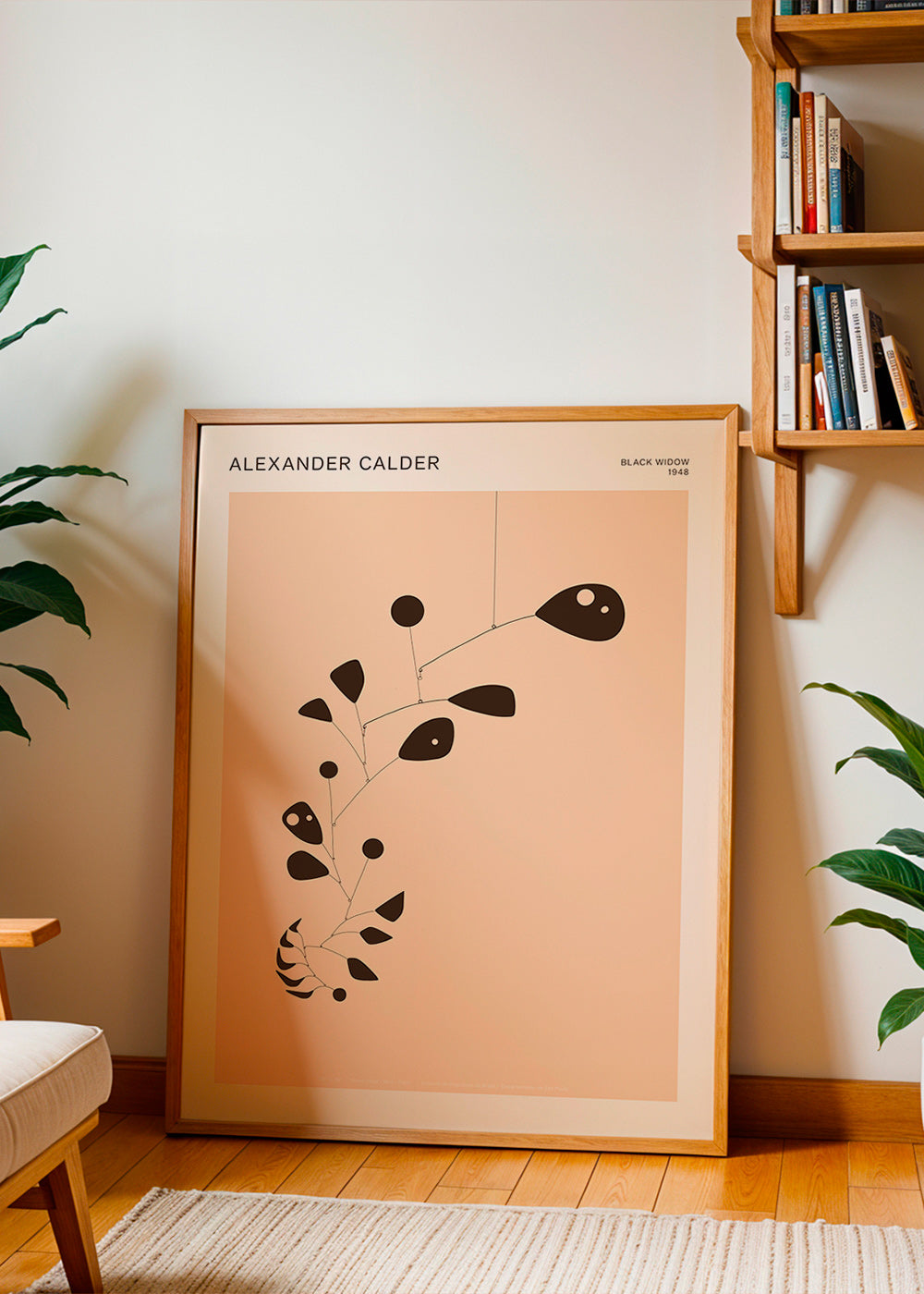 Lámina botánica Calder con móvil orgánico – Product2
