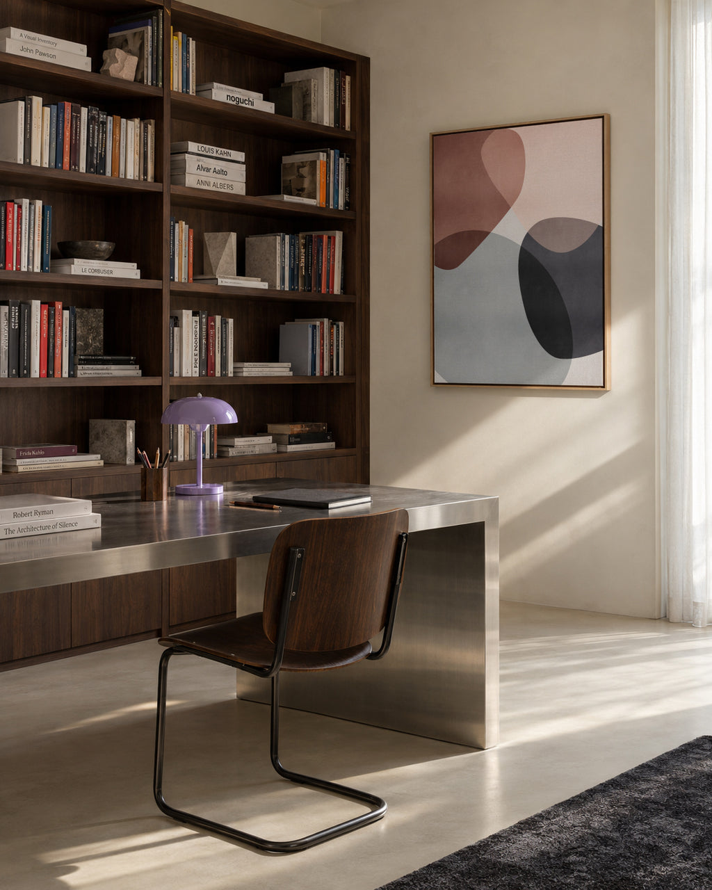 Graphic 206 - Framed canvas in an interior