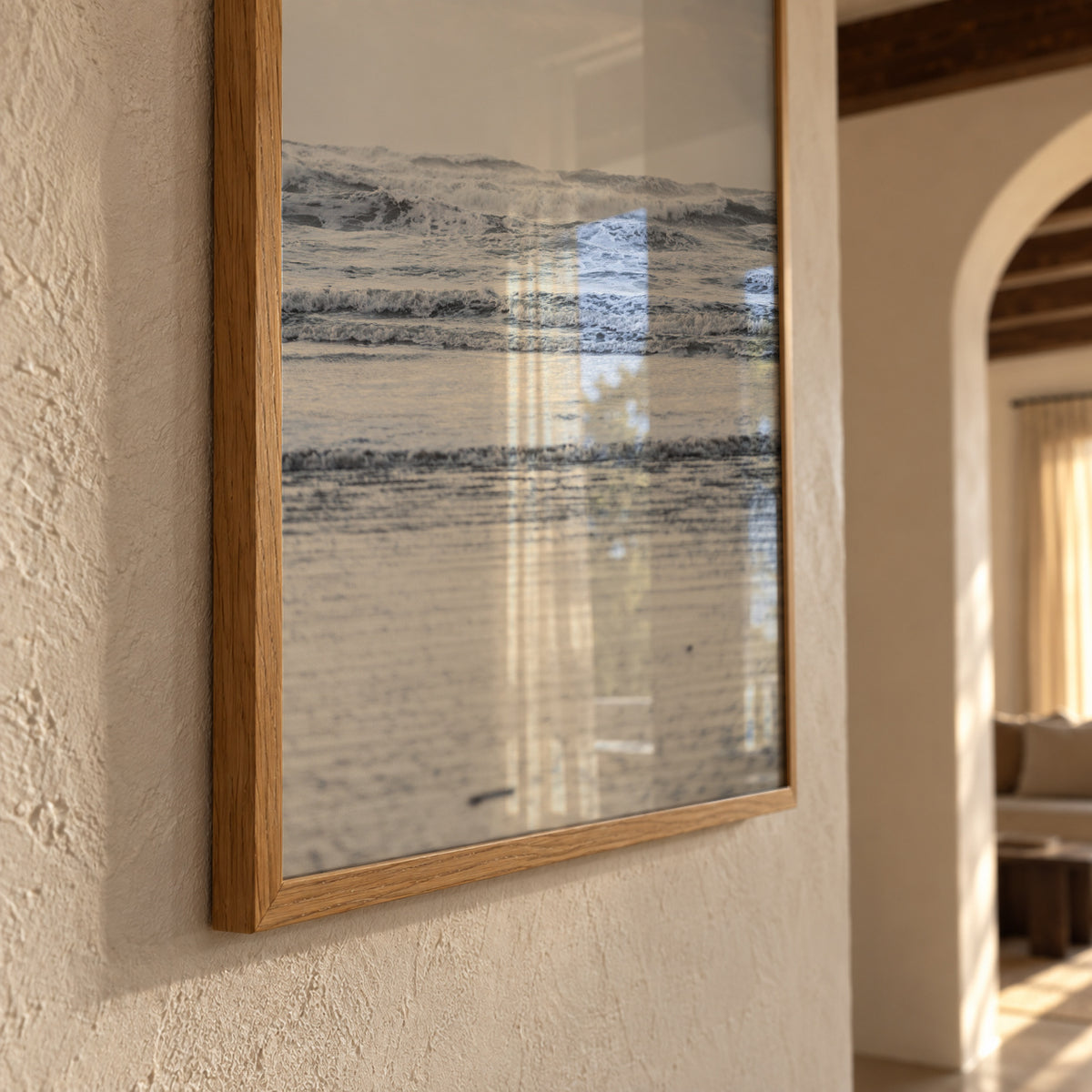 The Sea - Framed poster detail