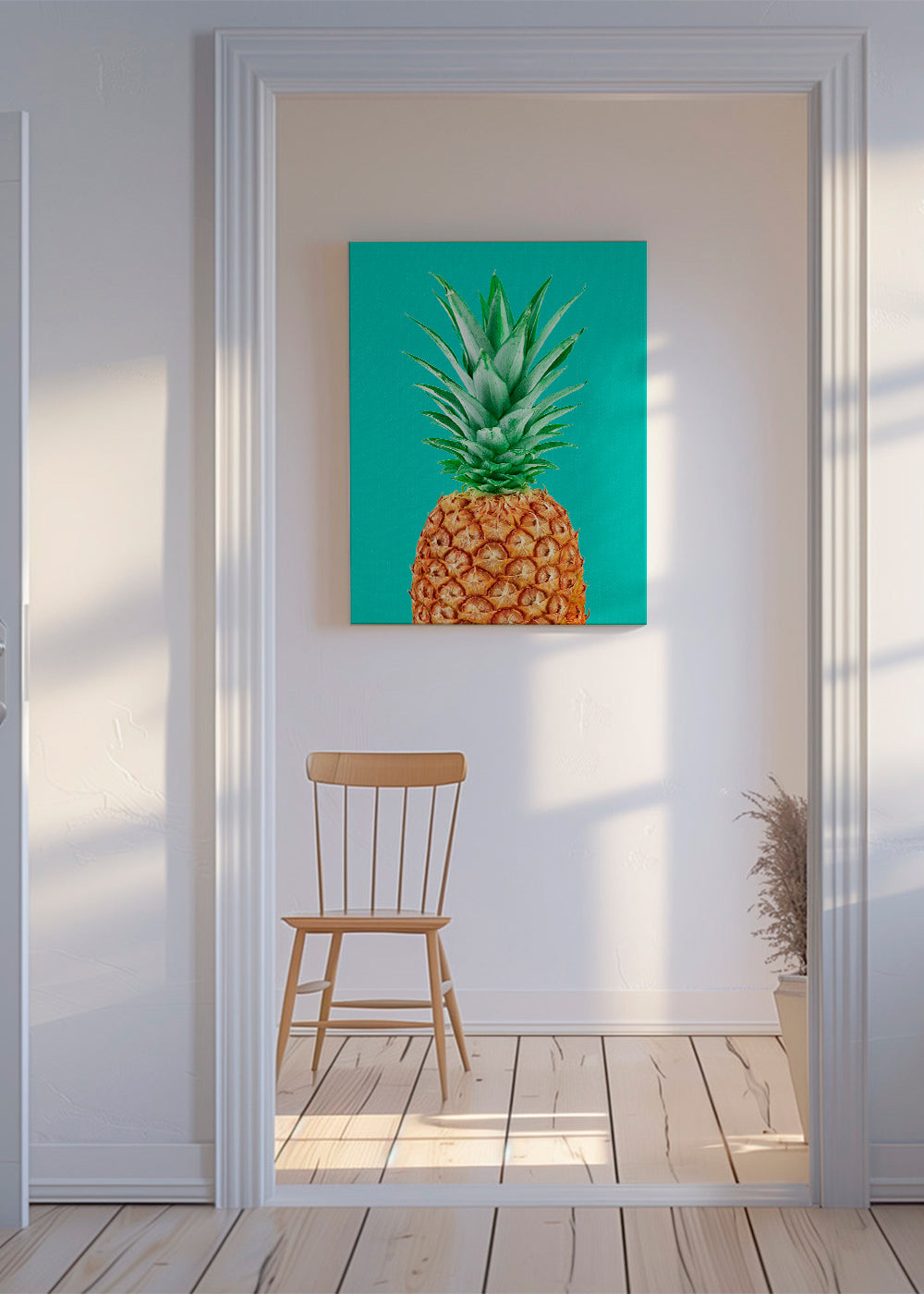 Pineapple in Blue