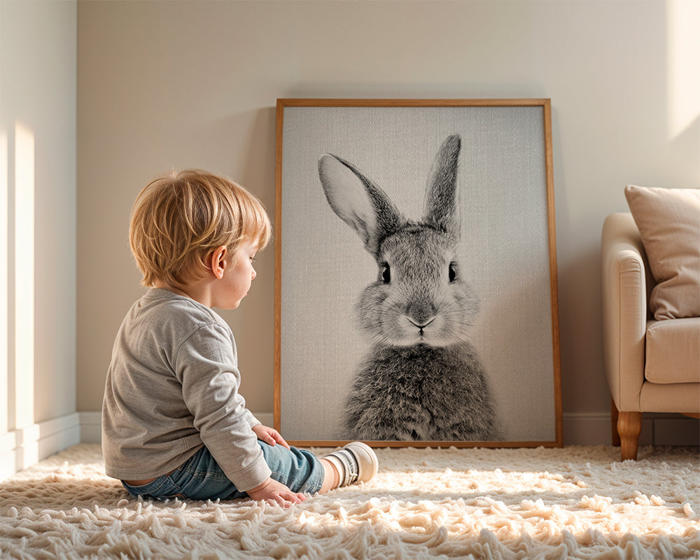 Rabbit - Black & White