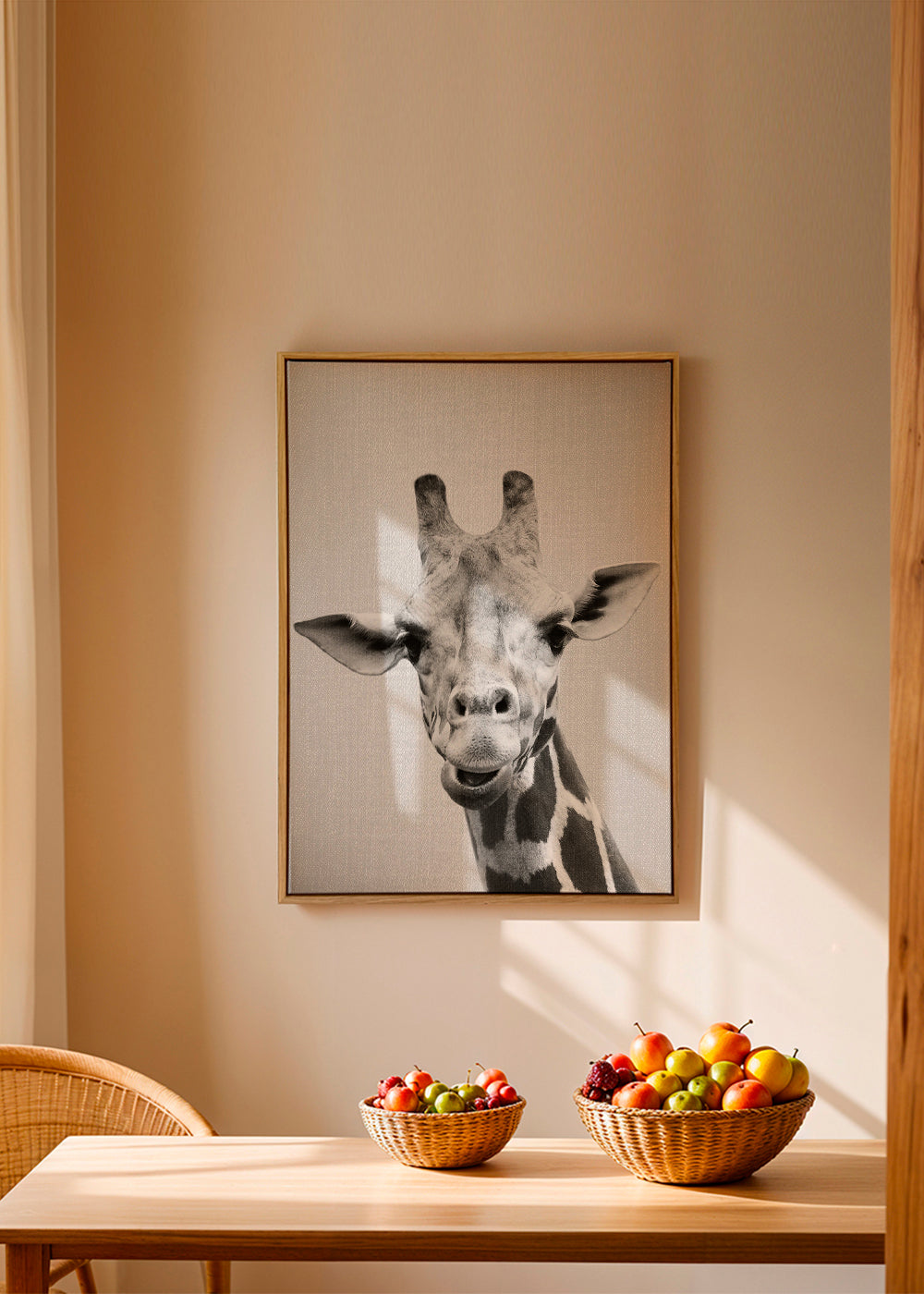 Giraffe - Black & White