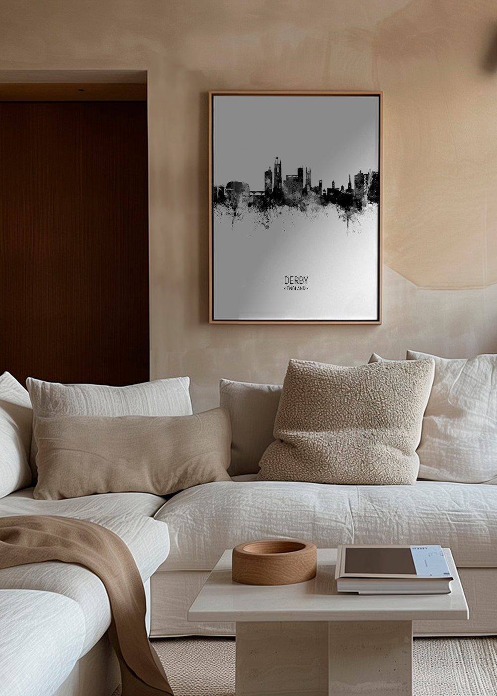 Derby Skyline blanco y negro