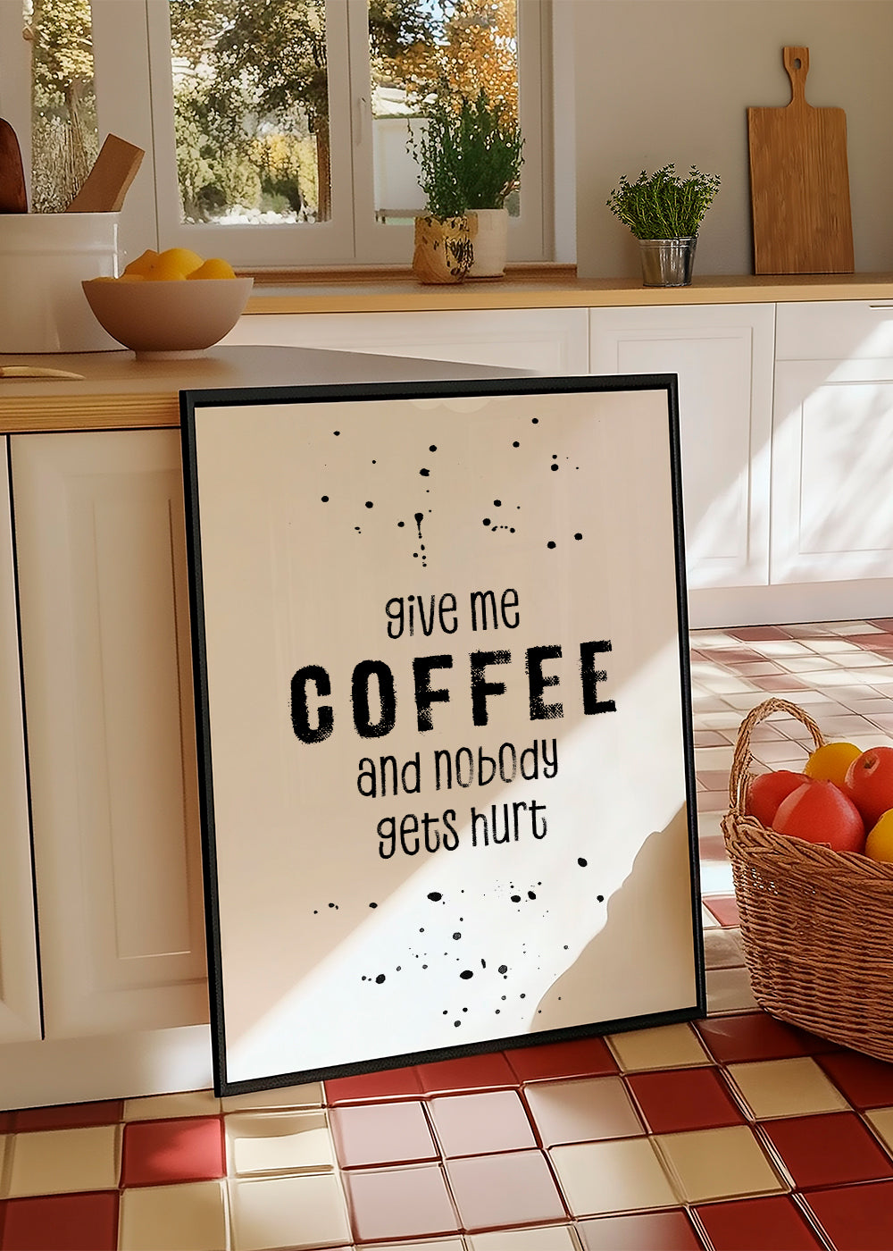 GIVE ME COFFEE AND NOBODY GETS HURT