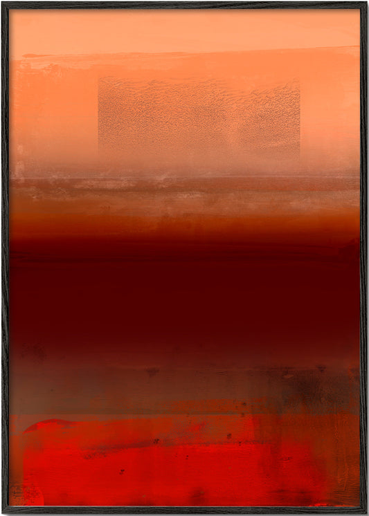 Organic Stack In Orange Red & Brown 1