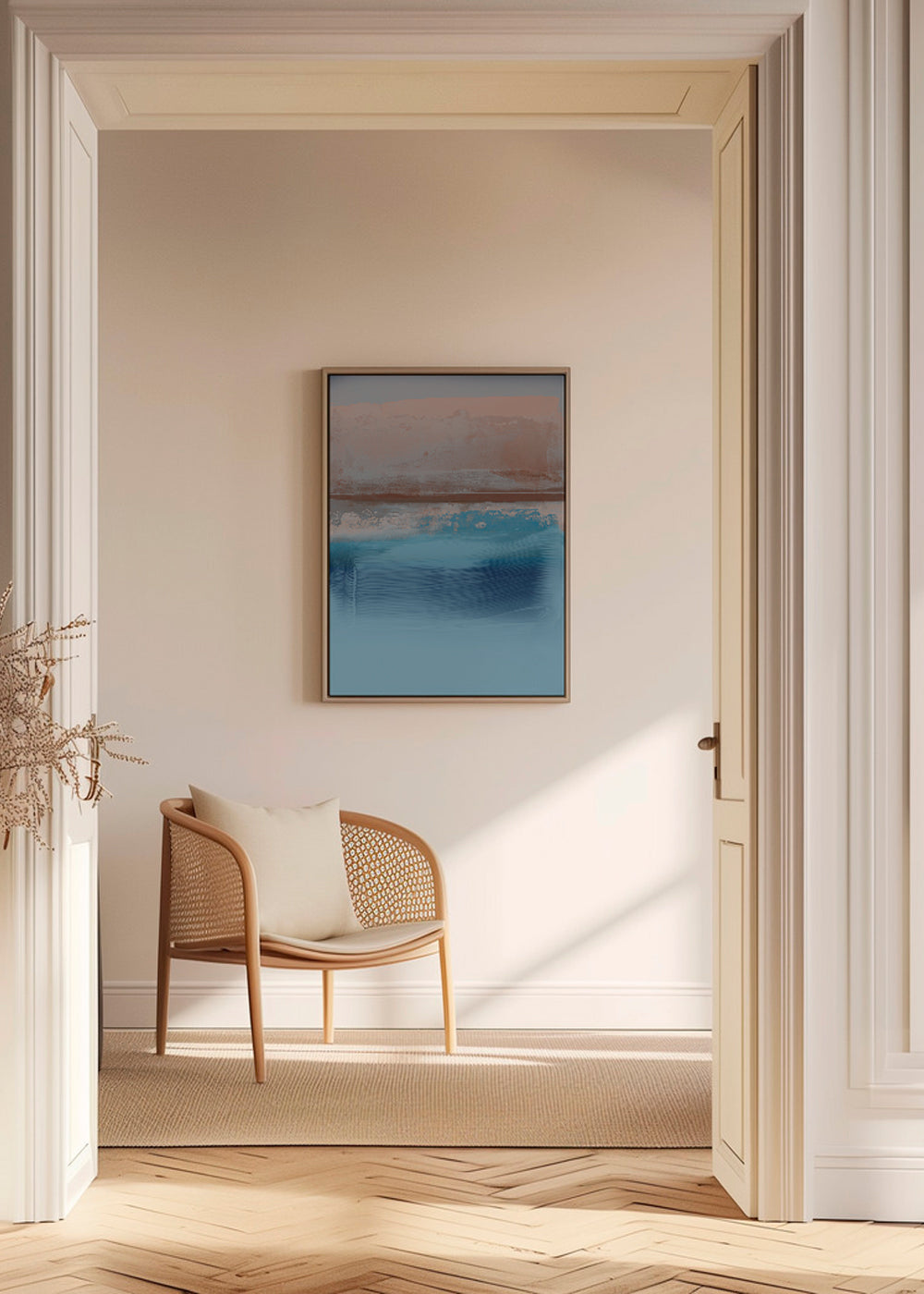 Organic Marks Brown & Blue