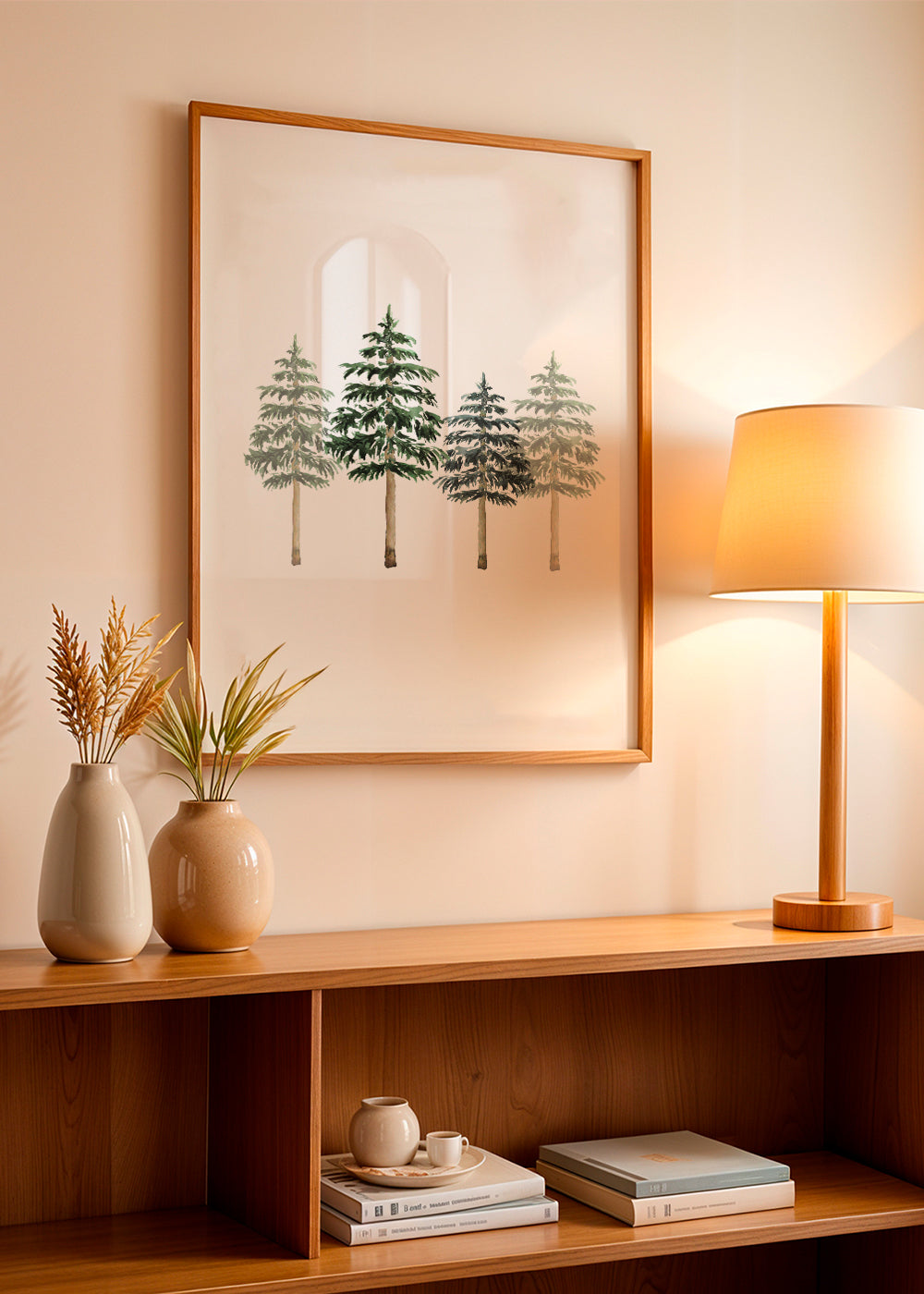 Pinetrees Winter Forest