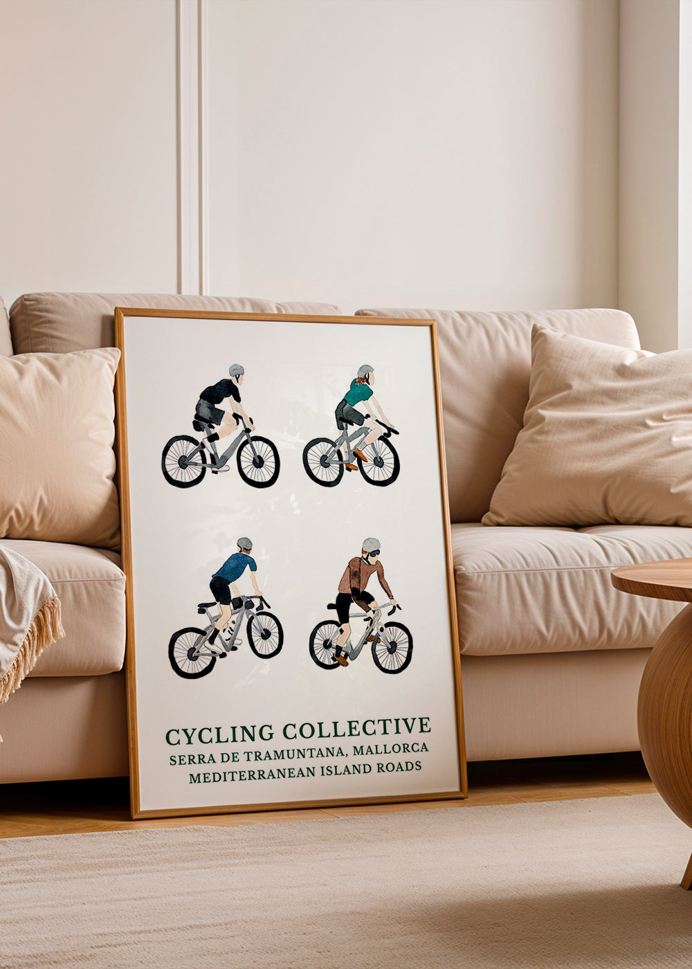 Cuadro deportivo Mallorca ciclistas – Product2