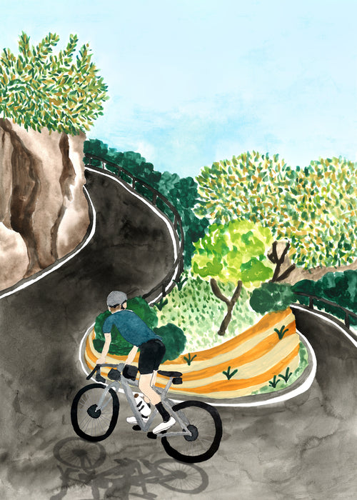 Tramuntana Mountain Roads - Unframed art print