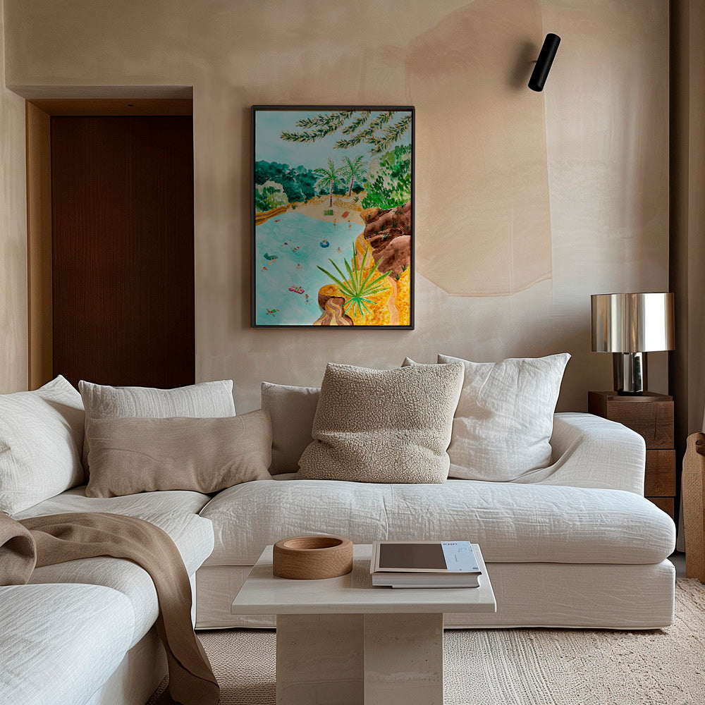 Cuadro de paisaje Cala Mallorquina – Canvas1