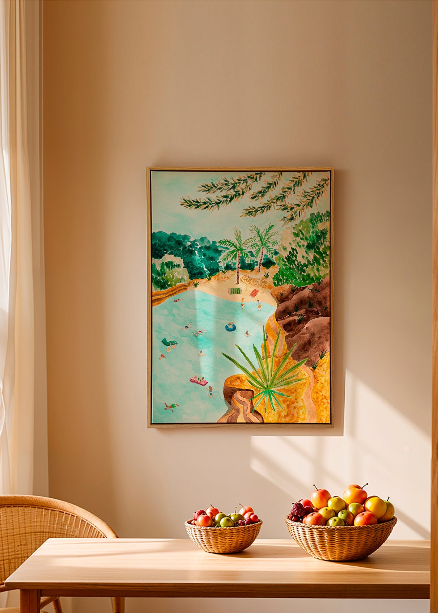 Cuadro de paisaje Cala Mallorquina – Canvas2