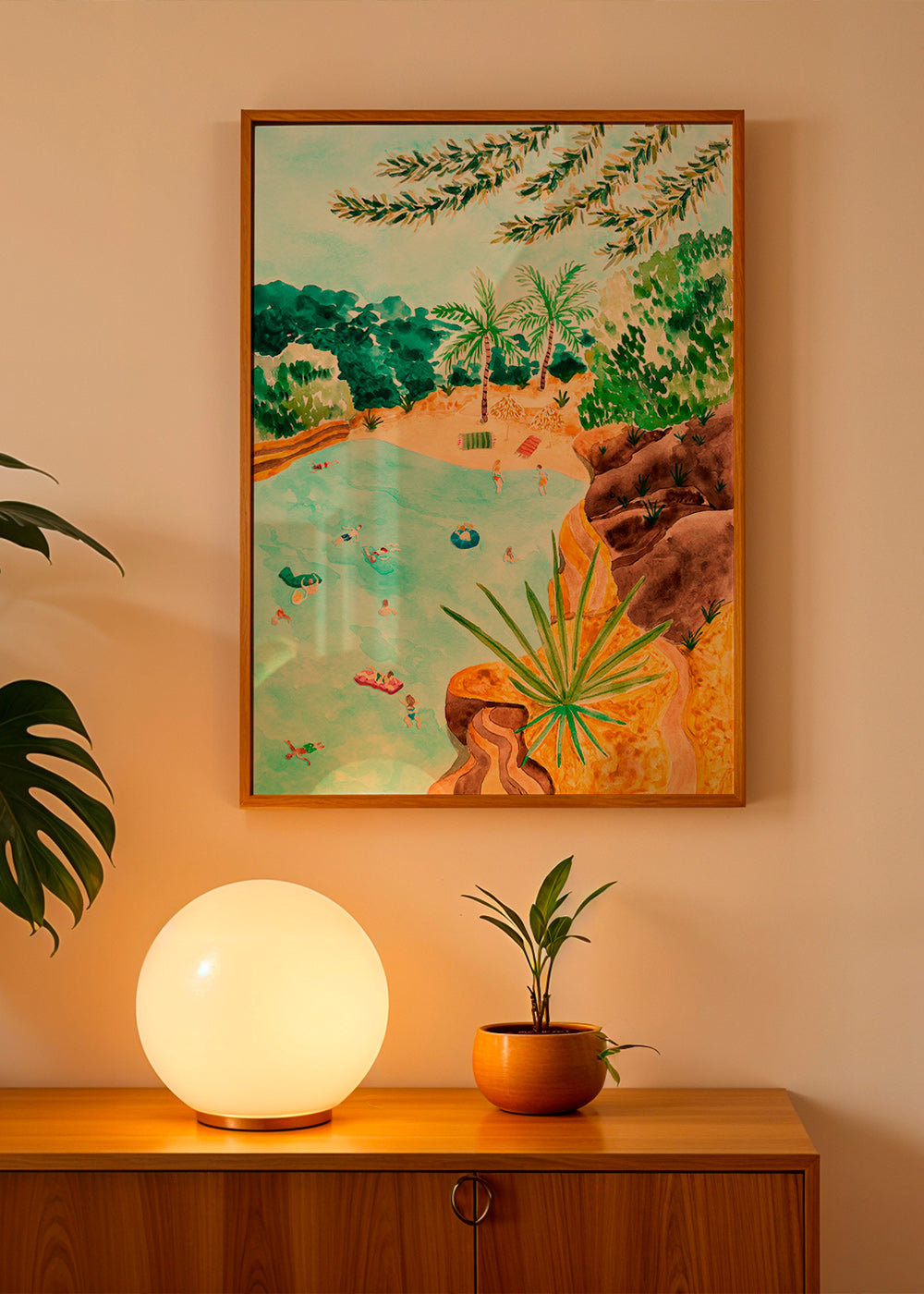 Cuadro de paisaje Cala Mallorquina – Product2